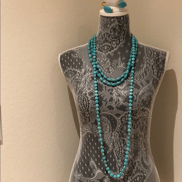 SOLD Turquoise necklace and Cuff. - Picture 4 of 8